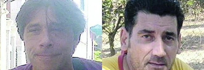 la vittima Ivano Gritti a sinistra e Ciro Esposito la vittima Ivano Gritti a sinistra e Ciro Esposito