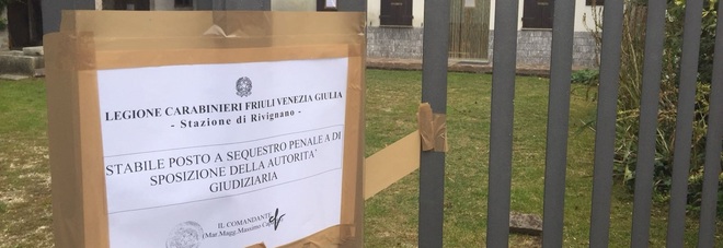 La casa dei Del Zotto a Santa Marizza posta sotto sequestro a Varmo in Friuli La casa dei Del Zotto a Santa Marizza posta sotto sequestro a Varmo in Friuli