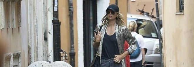 Maria Sharapova in giro per Roma -Instagram