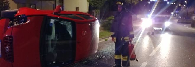 L'incidente stradale in via San Quirino a Pordenone