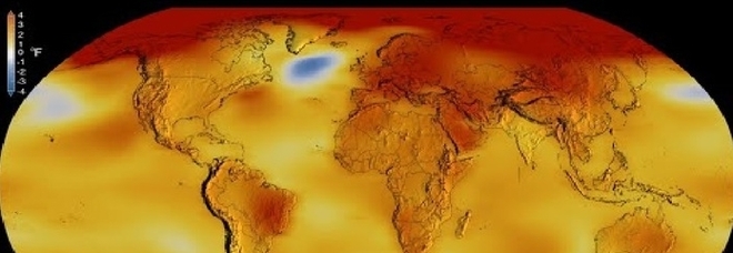 Riscaldamento globale, gli ultimi 5 anni sono stati i più caldi dal 1880 Riscaldamento globale, gli ultimi 5 anni sono stati i più caldi dal 1880