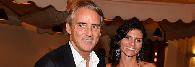 Roberto Mancini e Silvia Fortini