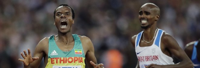 ​Mondiali, Farah battuto in finale
dei 5.000 metri: è argento