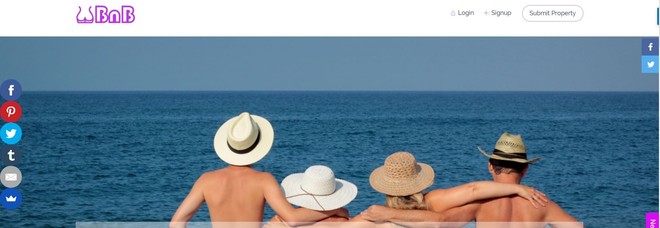 Naturist BnB, ecco l'alternativa per nudisti a Air BnB: «Grande successo in soli due mesi» Naturist BnB, ecco l'alternativa per nudisti a Air BnB: «Grande successo in soli due mesi»