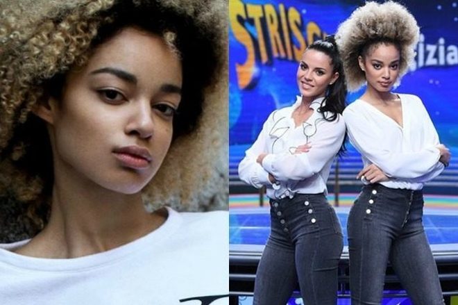 Striscia la Notizia, ecco le nuove veline: insulti razzisti contro Mikaela Striscia la Notizia, ecco le nuove veline: insulti razzisti contro Mikaela