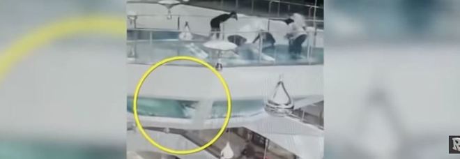 Ragazza inciampa e cade nella vasca degli squali: le immagini choc della videosorveglianza Ragazza inciampa e cade nella vasca degli squali: le immagini choc della videosorveglianza