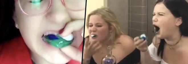 Mangiare le capsule del detersivo: la nuova Mangiare le capsule del detersivo: la nuova