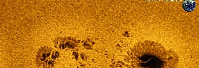 Macchia solare gigante,
tempesta magnetica
in arrivo tra oggi e lunedì