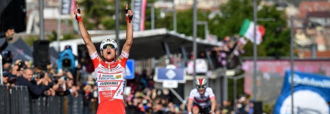 Giro all'italiana: tappa a Masnada, maglia rosa a Conti