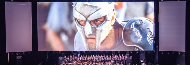 Colosseo, Il Gladiatore torna sull'arena: cine-concerto per Russell Crowe
