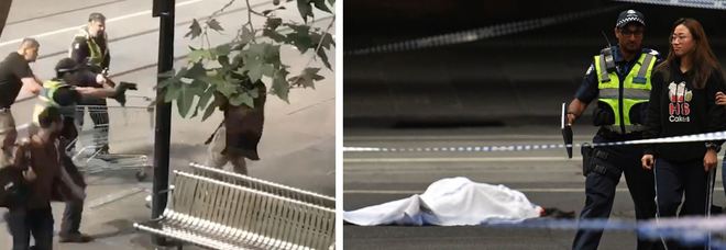 Terrore a Melbourne: uomo fa esplodere auto e accoltella due passanti prima di essere ucciso dalla polizia Video Terrore a Melbourne: uomo fa esplodere auto e accoltella due passanti prima di essere ucciso dalla polizia Video