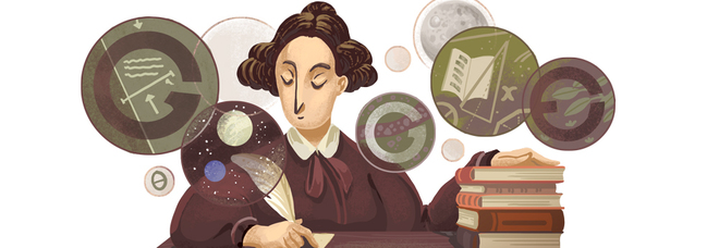 Google-Doodle della scienziata Mary Sommerville