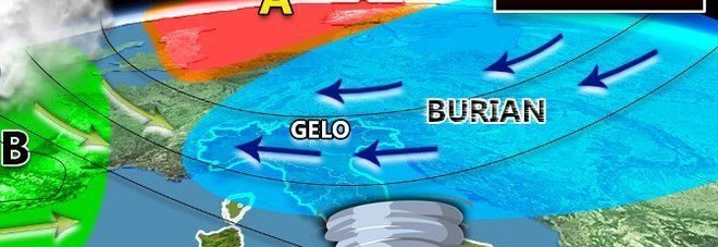Meteo, torna il gelo di Burian e il maltempo: attenzione ai Tornado Meteo, torna il gelo di Burian e il maltempo: attenzione ai Tornado