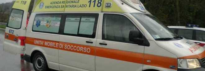 Frosinone, incidente in moto: grave centauro elitrasportato a Roma