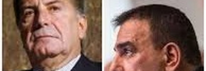 Fulvio Conti (a sinistra) e Amos Genish Fulvio Conti (a sinistra) e Amos Genish