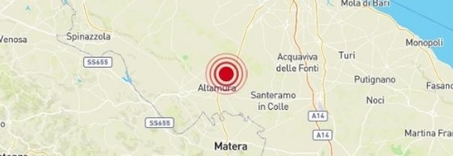 Terremoto di 3.5 nel Barese: paura e gente in strada a Matera, Lecce e Taranto Terremoto di 3.5 nel Barese: paura e gente in strada a Matera, Lecce e Taranto