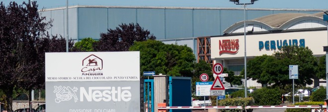 Lo stabilimento Perugina di San Sisto Lo stabilimento Perugina di San Sisto