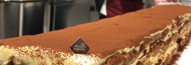 Il tiramisù più lungo del mondo in Friuli Il tiramisù più lungo del mondo in Friuli