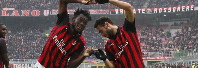 Milan-Parma 2-1: Cutrone più Kessie, Gattuso va