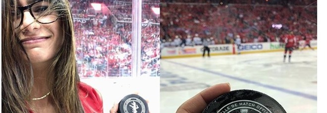 Dramma per la pornostar
Mia Khalifa, colpita al seno
durante una partita di hockey