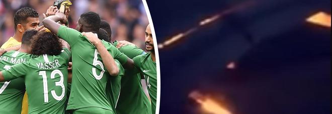 Mondiali, paura per l'Arabia Saudita: l'aereo della nazionale va a fuoco