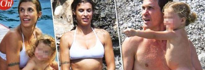 Elisabetta Canalis mamma sexy in Costiera Amalfitana: Elisabetta Canalis mamma sexy in Costiera Amalfitana: