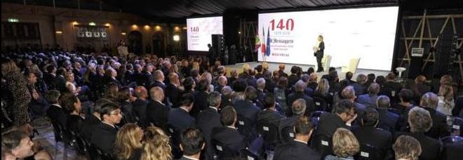 Il Messaggero compie 140 anni, festa a Cinecittà con Mattarella. Cusenza: libertà di stampa va difesa Il Messaggero compie 140 anni, festa a Cinecittà con Mattarella. Cusenza: libertà di stampa va difesa
