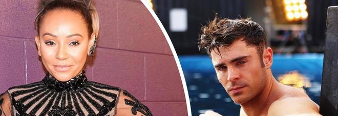Mel B e Zac Efron, notte
di passione tra l'ex Spice Girl
e l'attore? «Incontro infuocato»