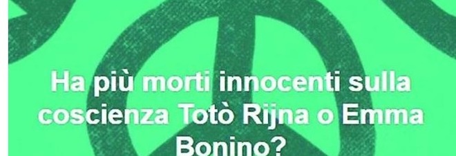 Aborto, prete su Facebook:
«Ha più morti sulla coscienza
Riina o Emma Bonino?»