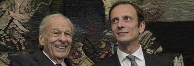 Nella foto Ettore Romoli a sx con il governatore Fedriga Nella foto Ettore Romoli a sx con il governatore Fedriga