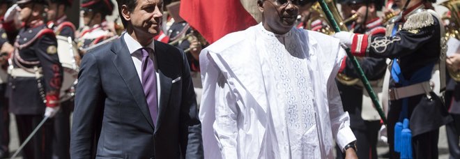 Giuseppe
Conte riceve il Presidente della Repubblica del Niger Mahamadou Issoufou Giuseppe
Conte riceve il Presidente della Repubblica del Niger Mahamadou Issoufou