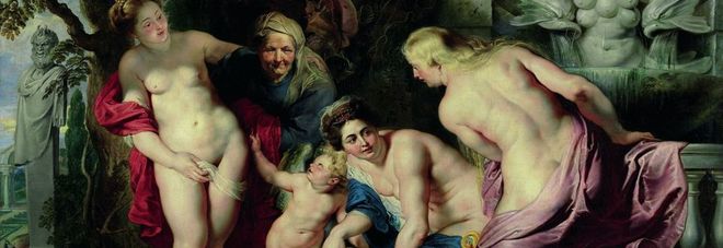 Pietro Paolo Rubens
La scoperta di Erittonio fanciullo
1615 - 1616
Olio su Tela
243,5 x 345,5 cm.
Vienna, Palazzo Liechtenstein - The Princely Collections Pietro Paolo Rubens
La scoperta di Erittonio fanciullo
1615 - 1616
Olio su Tela
243,5 x 345,5 cm.
Vienna, Palazzo Liechtenstein - The Princely Collections