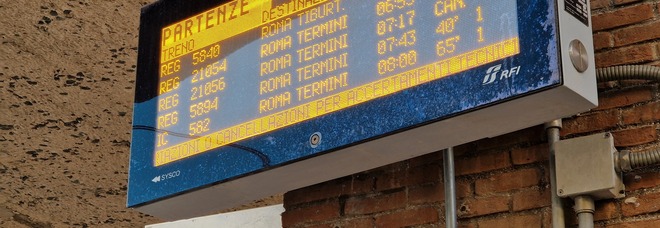 Terremoto in Campania, a Latina ritardi e cancellazioni su liea ferroviaria