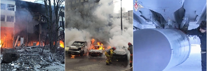 Guerra in Ucraina, forte esplosione a Kiev e bombe russe su Odessa e Kharkiv: una notte di terrore