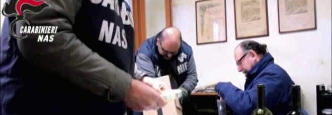 Falsi vini Dop e Igp, maxi sequestro dei Nas nella cantina di Rauscedo Falsi vini Dop e Igp, maxi sequestro dei Nas nella cantina di Rauscedo