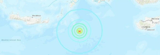 Terremoto in Grecia, scossa magnitudo 6.0 al largo dell'isola di Karpathos