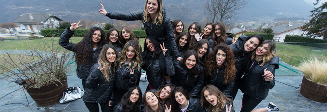 Miss Italia, le finaliste di Miss 365-la Prima Miss dell'anno (foto Daniele La Malfa)