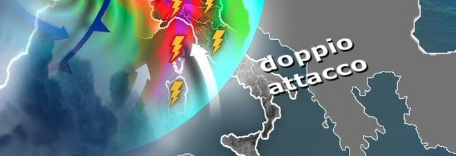 Meteo, maltempo nel weekend: «Doppio attacco sull'Italia». Ma a Sud sarà ancora estate Meteo, maltempo nel weekend: «Doppio attacco sull'Italia». Ma a Sud sarà ancora estate