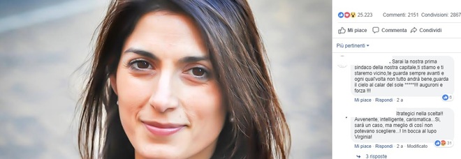 Virginia Raggi è il sindaco più social del mondo: quasi un milione di amici su Facebook, 200mila su Instagram Virginia Raggi è il sindaco più social del mondo: quasi un milione di amici su Facebook, 200mila su Instagram