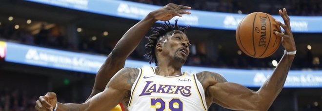 Dwight Howard in azione contro i Jazz Dwight Howard in azione contro i Jazz