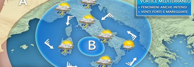 Piogge per tutto il fine
settimana: c'è anche
l'allerta Protezione civile