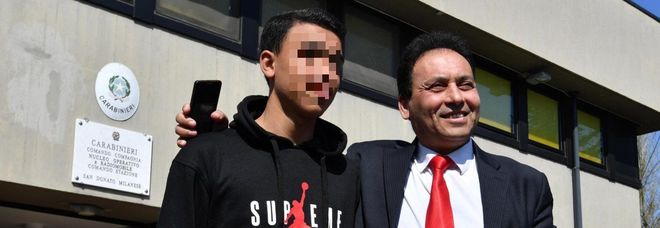 Rami Shehata con il padre Rami Shehata con il padre