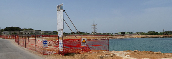 Tensioni e sospetti, bloccati i lavori di Cala Materdomini Tensioni e sospetti, bloccati i lavori di Cala Materdomini