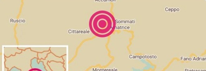Terremoto all'alba, la terra torna a tremare ad Amatrice Terremoto all'alba, la terra torna a tremare ad Amatrice