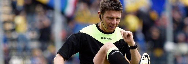 L'arbitro Gianluca Rocchi