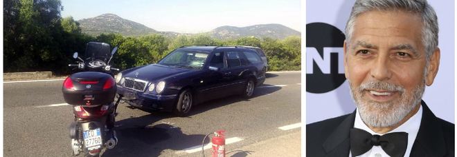 George Clooney, incidente in scooter in Sardegna: ricoverato al pronto soccorso George Clooney, incidente in scooter in Sardegna: ricoverato al pronto soccorso
