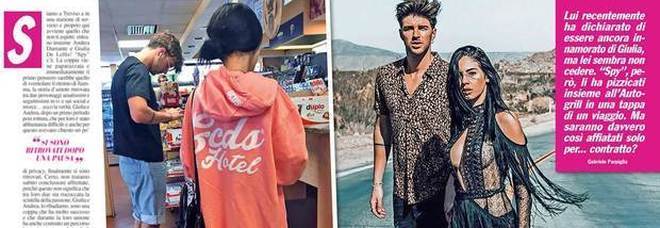 Giulia De Lellis e Andrea Damante nella stazione di servizio: ritorno di fiamma? Giulia De Lellis e Andrea Damante nella stazione di servizio: ritorno di fiamma?