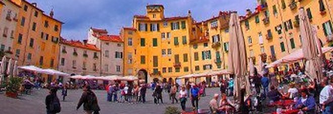 Una veduta di Lucca
