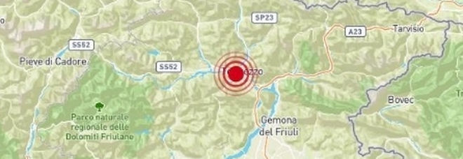 Terremoto in Friuli di 4.0, paura da Udine all'Austria. In serata replica più debole Terremoto in Friuli di 4.0, paura da Udine all'Austria. In serata replica più debole