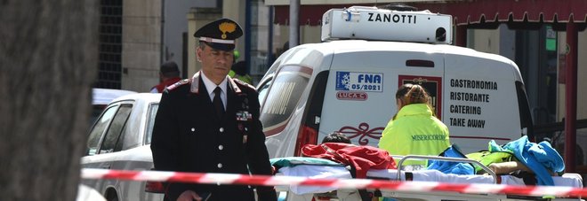 Il luogo della sparatoria a Follonica Il luogo della sparatoria a Follonica